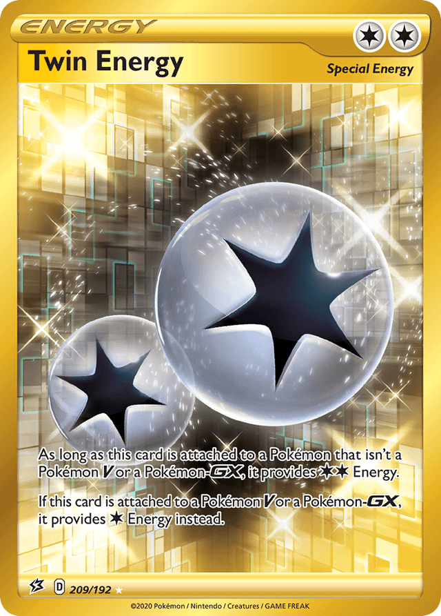Carta Twin Energy 209/192 do set Rebel Clash — Pokémon TCG | Bynx