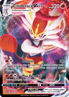 Cinderace VMAX 36 — Rebel Clash
