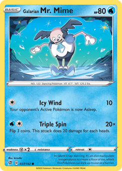 Galarian Mr. Mime 37 — Rebel Clash