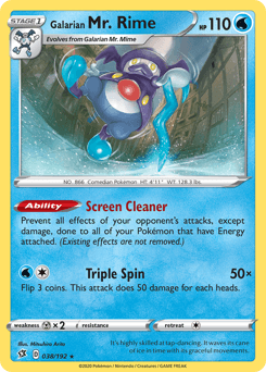 Galarian Mr. Rime 38 — Rebel Clash
