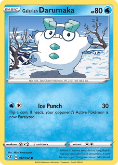 Galarian Darumaka 47 — Rebel Clash