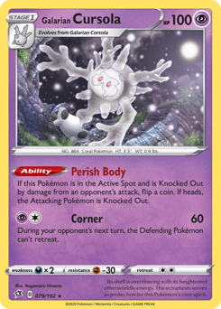 Galarian Cursola 79 — Rebel Clash