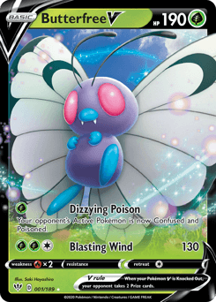 Butterfree V 1 — Darkness Ablaze