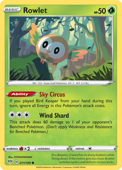 Rowlet 11 — Darkness Ablaze
