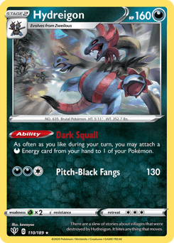 Hydreigon 110 — Darkness Ablaze