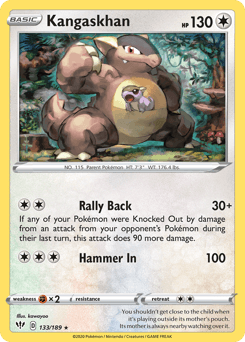 Kangaskhan 133 — Darkness Ablaze
