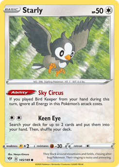 Starly 145 — Darkness Ablaze