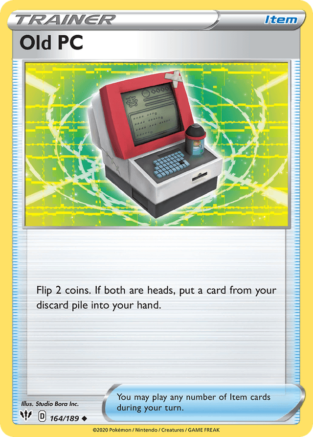Carta Old PC 164/189 do set Darkness Ablaze — Pokémon TCG | Bynx