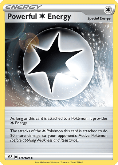 Carta Powerful Colorless Energy 176/189 do set Darkness Ablaze — Pokémon TCG | Bynx