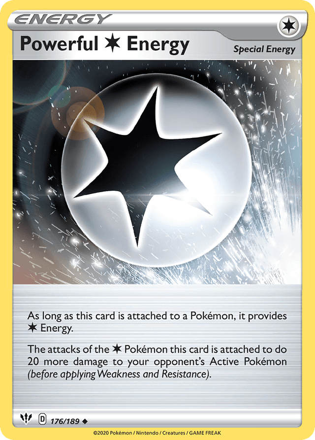 Carta Powerful Colorless Energy 176/189 do set Darkness Ablaze — Pokémon TCG | Bynx