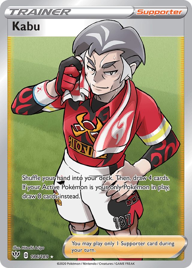 Carta Kabu 186/189 do set Darkness Ablaze — Pokémon TCG | Bynx