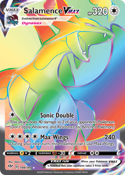 Salamence VMAX 194 — Darkness Ablaze