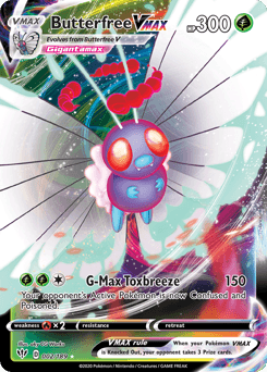 Butterfree VMAX 2 — Darkness Ablaze