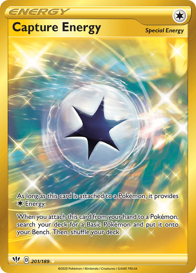 Carta Capture Energy 201/189 do set Darkness Ablaze — Pokémon TCG | Bynx