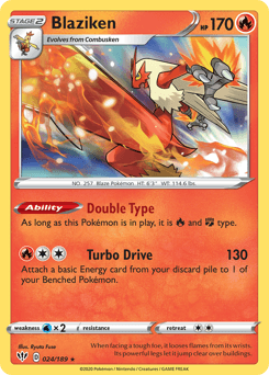 Blaziken 24 — Darkness Ablaze
