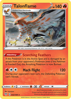 Talonflame 32 — Darkness Ablaze