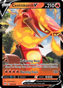 Centiskorch V 33 — Darkness Ablaze
