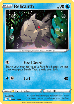 Relicanth 40 — Darkness Ablaze