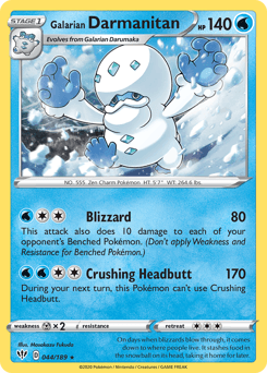 Galarian Darmanitan 44 — Darkness Ablaze