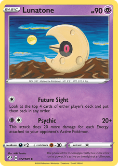 Lunatone 72 — Darkness Ablaze