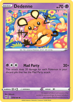 Dedenne 78 — Darkness Ablaze