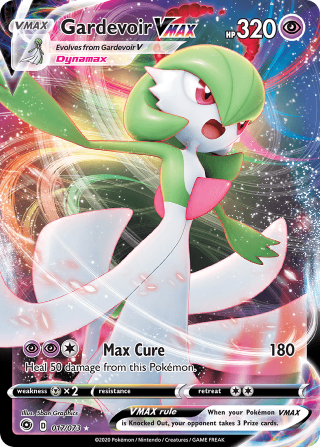 Carta Gardevoir VMAX 17/73 do set Champion's Path — Pokémon TCG | Bynx