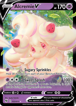 Alcremie V 22 — Champion's Path