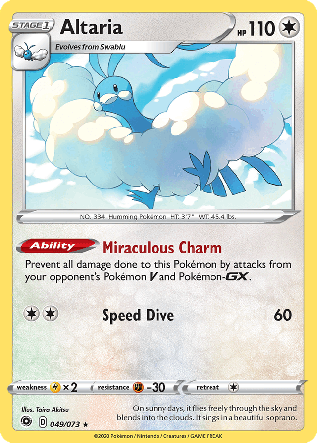 Carta Altaria 49/73 do set Champion's Path — Pokémon TCG | Bynx