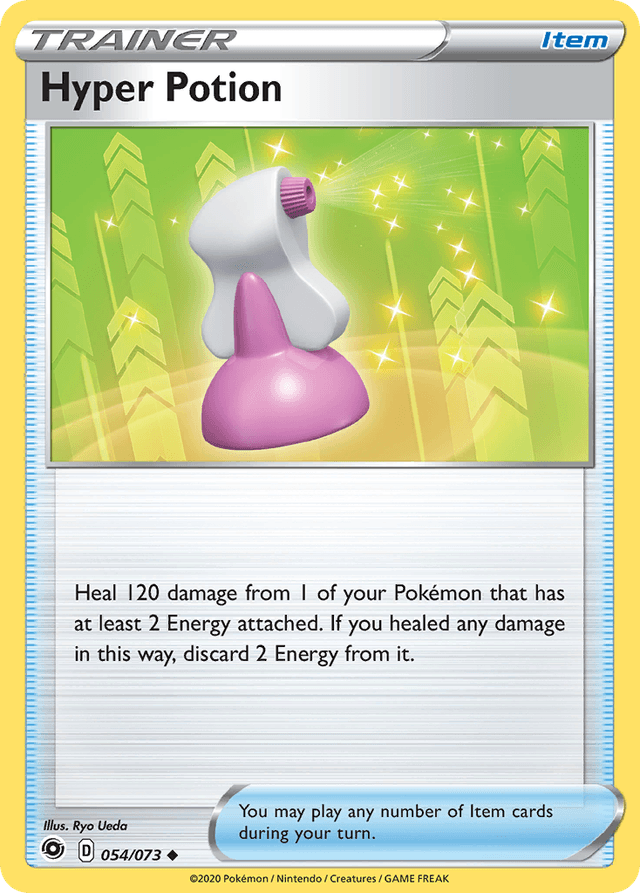 Carta Hyper Potion 54/73 do set Champion's Path — Pokémon TCG | Bynx