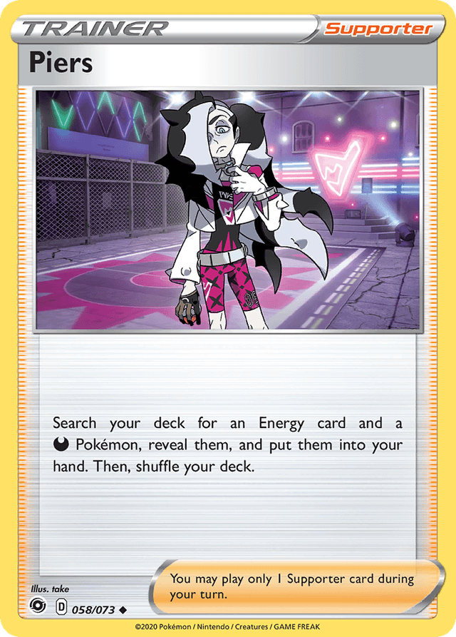 Carta Piers 58/73 do set Champion's Path — Pokémon TCG | Bynx
