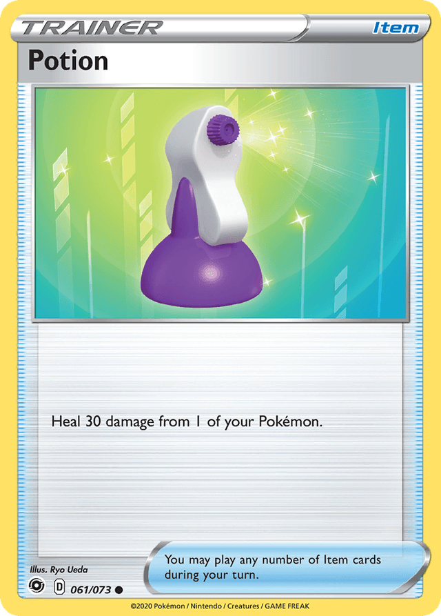 Carta Potion 61/73 do set Champion's Path — Pokémon TCG | Bynx