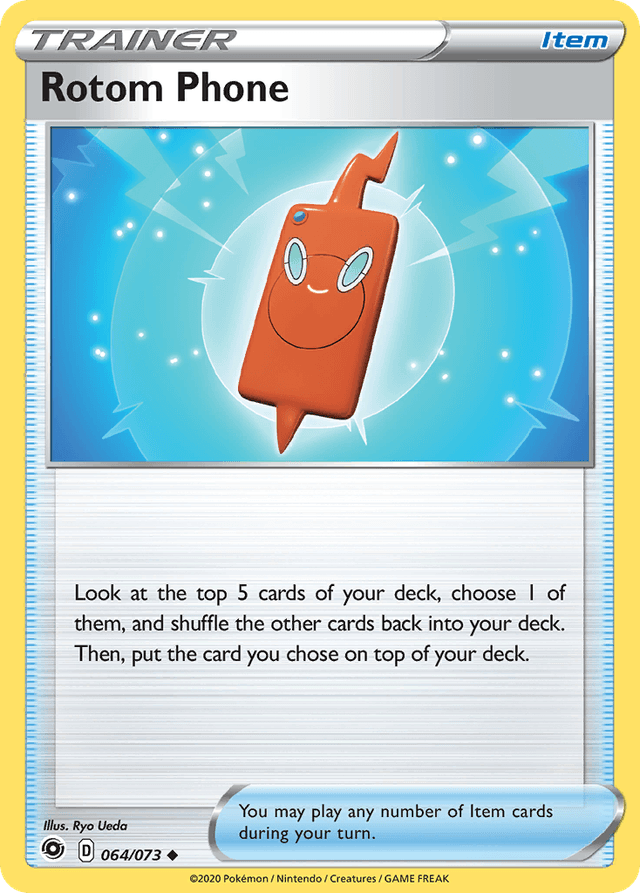 Carta Rotom Phone 64/73 do set Champion's Path — Pokémon TCG | Bynx
