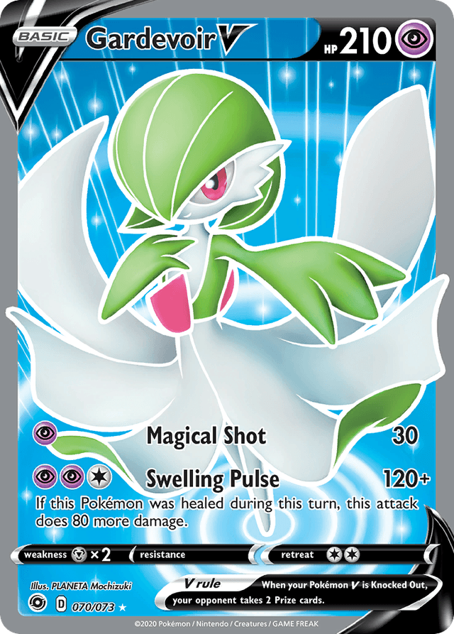 Carta Gardevoir V 70/73 do set Champion's Path — Pokémon TCG | Bynx