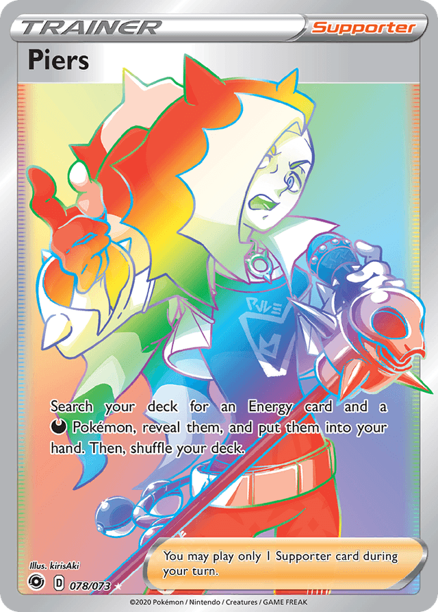 Carta Piers 78/73 do set Champion's Path — Pokémon TCG | Bynx