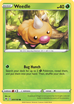 Weedle 1 — Vivid Voltage