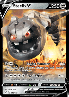 Steelix V 115 — Vivid Voltage