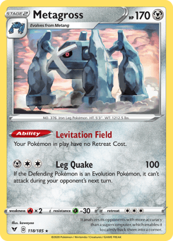 Metagross 118 — Vivid Voltage
