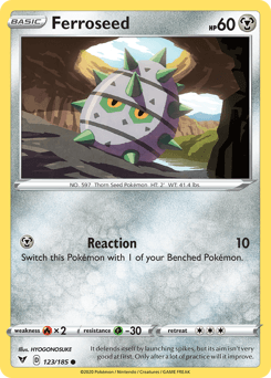 Ferroseed 123 — Vivid Voltage