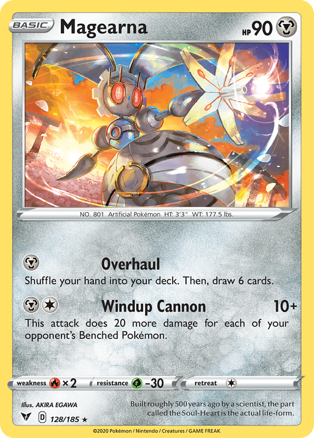 Carta Magearna 128/185 do set Vivid Voltage — Pokémon TCG | Bynx