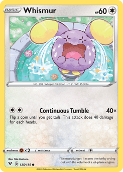 Whismur 135 — Vivid Voltage