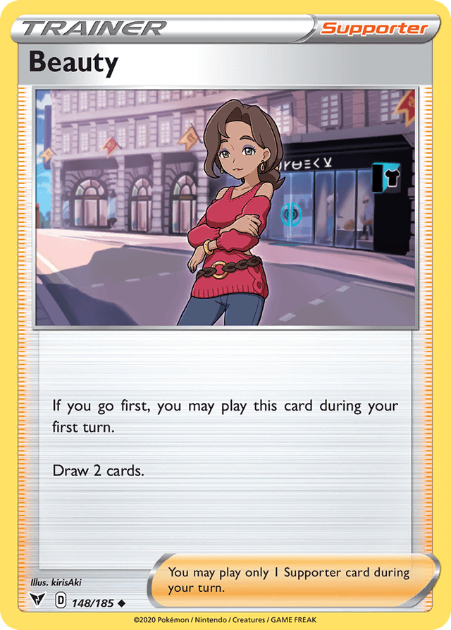 Carta Beauty 148/185 do set Vivid Voltage — Pokémon TCG | Bynx