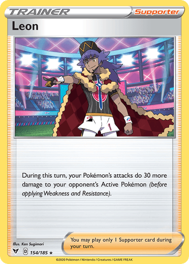 Carta Leon 154/185 do set Vivid Voltage — Pokémon TCG | Bynx