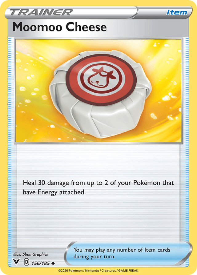 Carta Moomoo Cheese 156/185 do set Vivid Voltage — Pokémon TCG | Bynx
