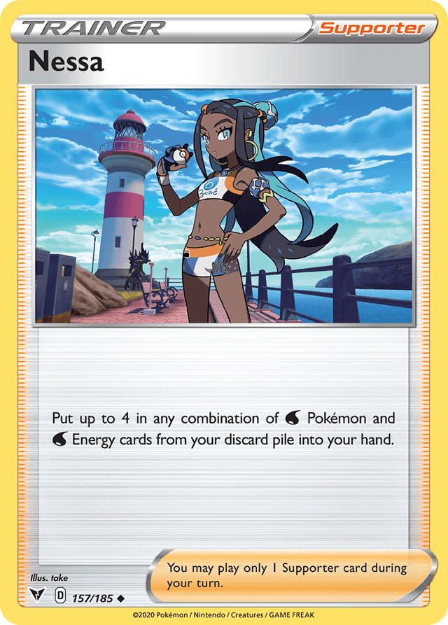Carta Nessa 157/185 do set Vivid Voltage — Pokémon TCG | Bynx