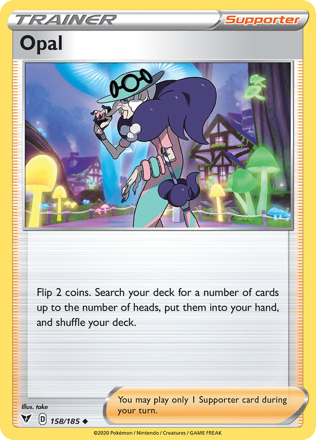 Carta Opal 158/185 do set Vivid Voltage — Pokémon TCG | Bynx