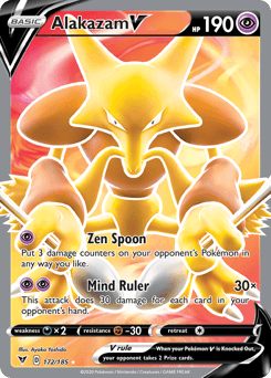 Alakazam V 172 — Vivid Voltage