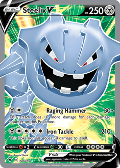 Steelix V 176 — Vivid Voltage