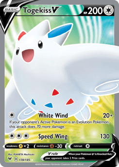 Togekiss V 178 — Vivid Voltage