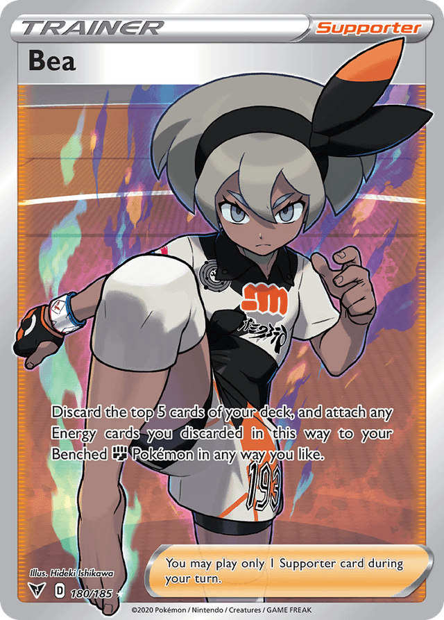 Carta Bea 180/185 do set Vivid Voltage — Pokémon TCG | Bynx