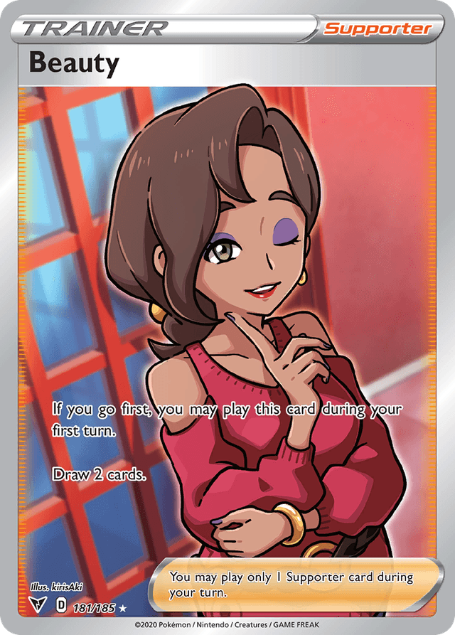 Carta Beauty 181/185 do set Vivid Voltage — Pokémon TCG | Bynx